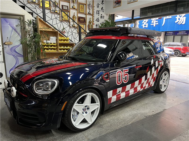 宝马MINI发烧改装全套阿尔派大F音响系统